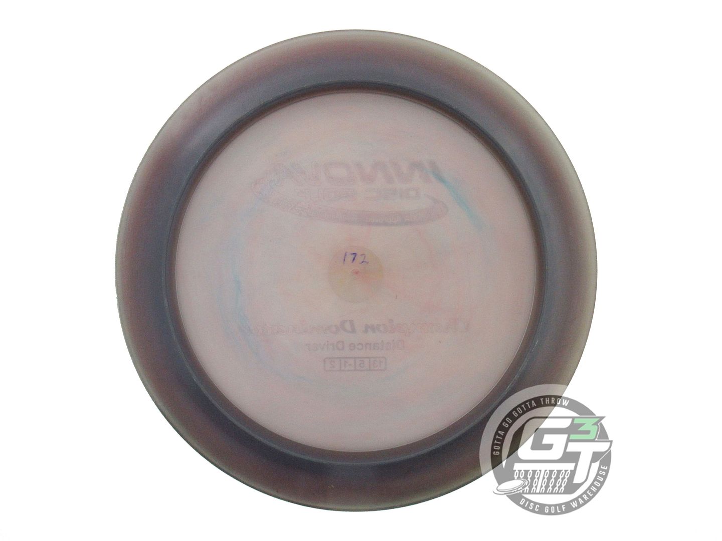 USED Innova Champion Dominator 172g Purple Silver Foil Distance Driver Golf Disc