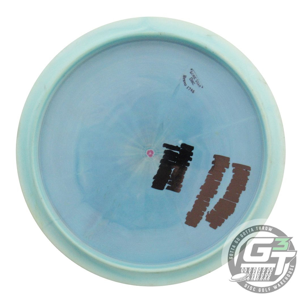 USED Lone Star Bravo Brazos 174g Teal-Pink Blue Foil Fairway Driver Golf Disc