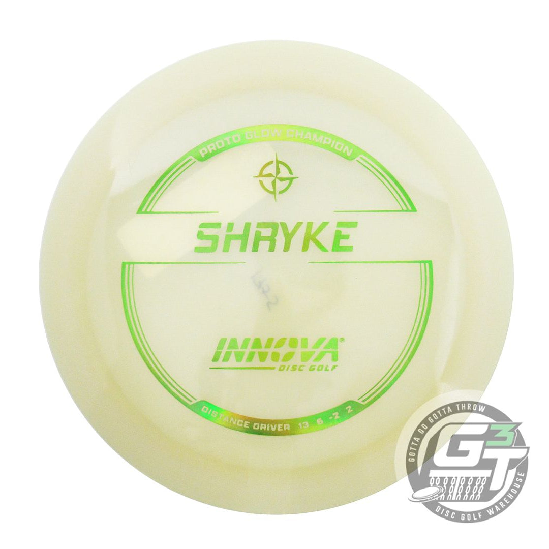 Innova Proto Glow Champion Shryke Distance Driver Golf Disc (Individually Listed) - Gotta Go Gotta Throw