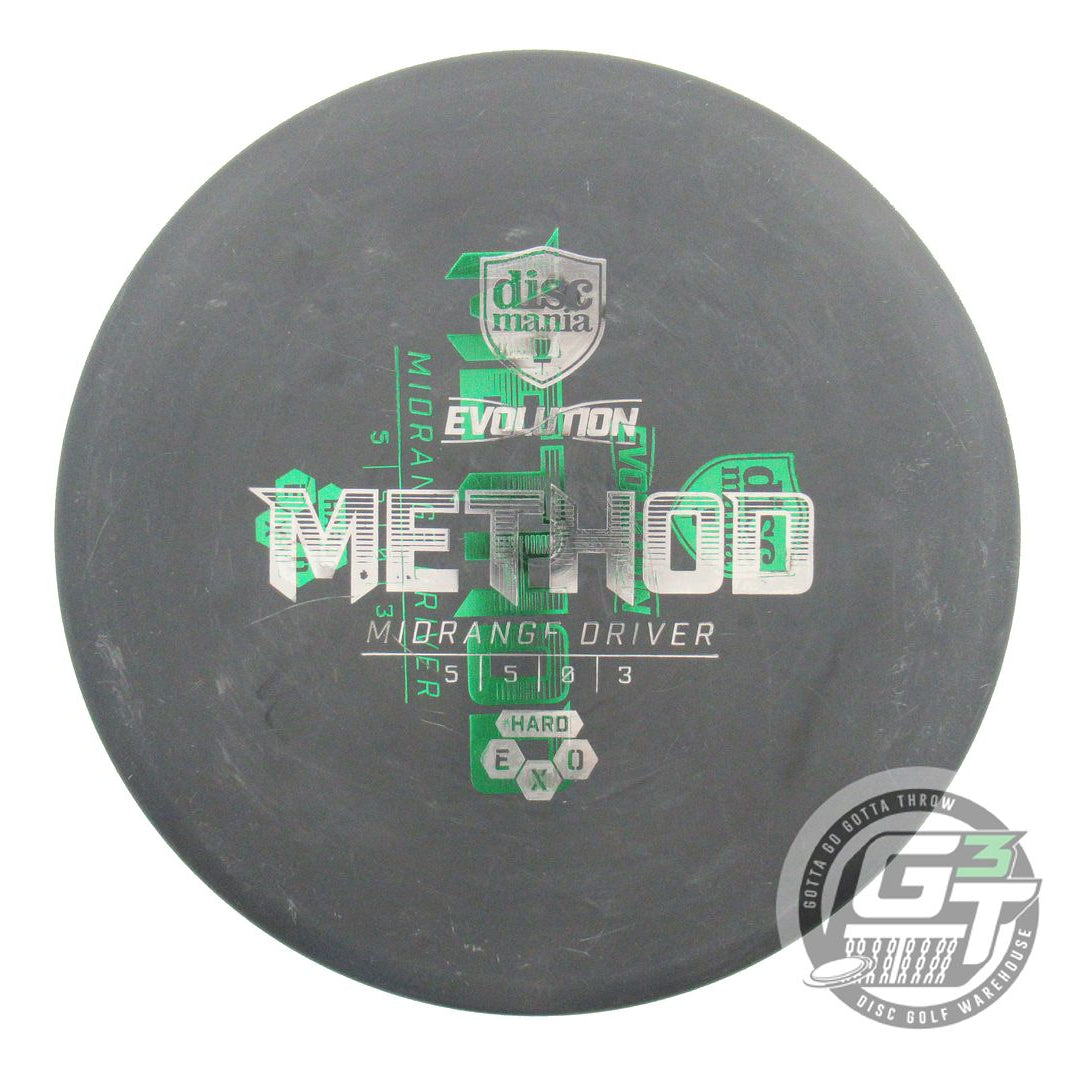 USED DiscMania X-OUT EXO Hard Method 177g Black Midrange Golf Disc