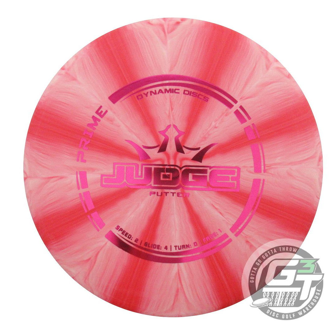 Dynamic Discs Prime Burst Judge Putter Golf Disc (Individually Listed)