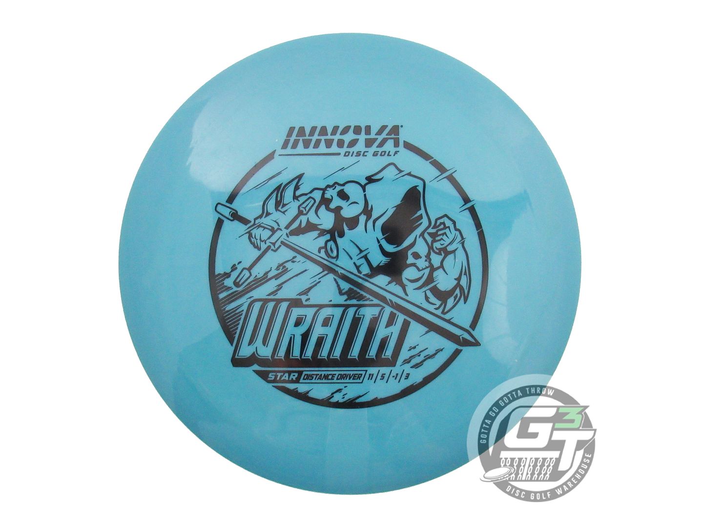 USED Innova Star Wraith 171g Teal Black Stamp Distance Driver Golf Disc