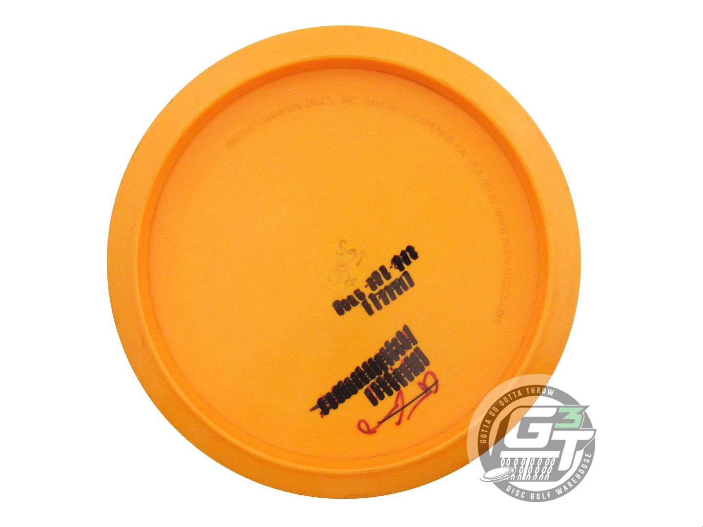 USED Innova Star Leopard3 165g Orange Silver Foil Fairway Driver Golf Disc