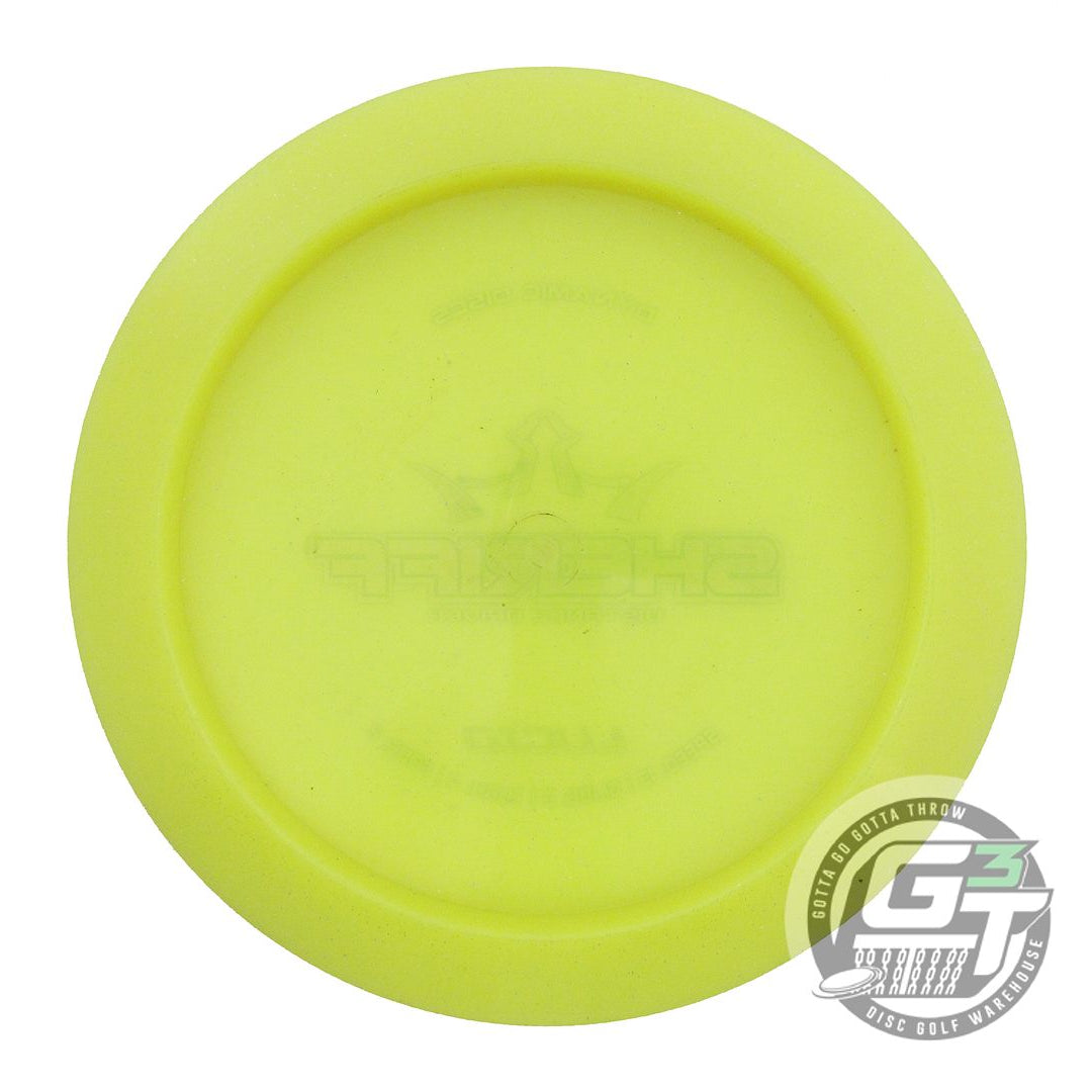 USED Dynamic Discs Lucid Sheriff 173g Yellow Green Foil Distance Driver Disc