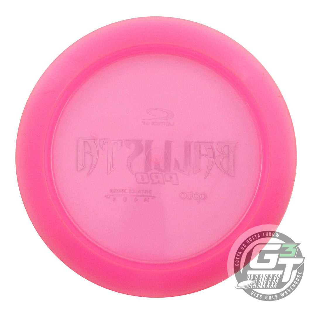 USED Latitude 64 Opto Ballista Pro 172g Pink Teal Foil Distance Driver Golf Disc