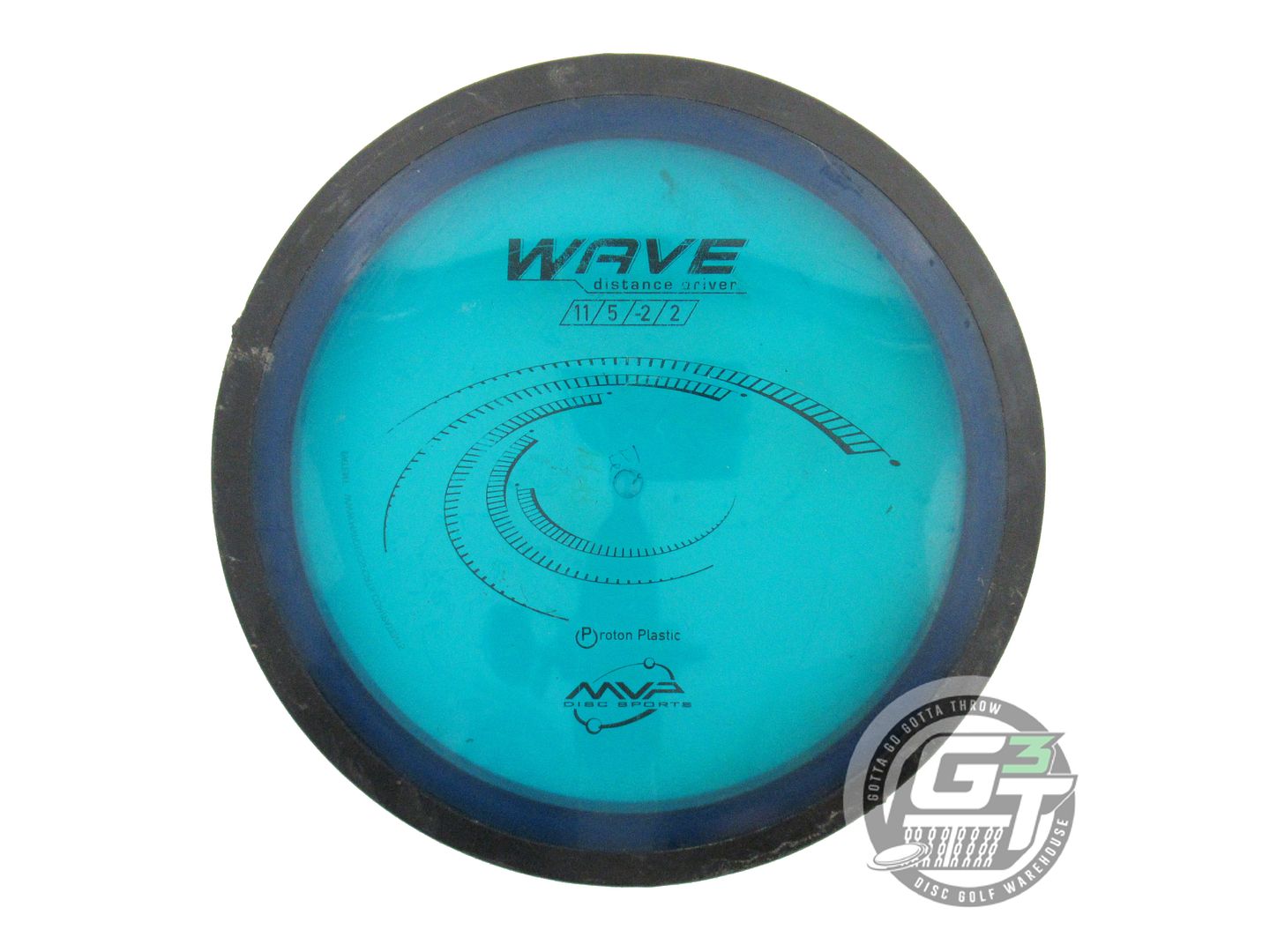 USED MVP Disc Sports Proton Wave 172g Blue Distance Driver Golf Disc