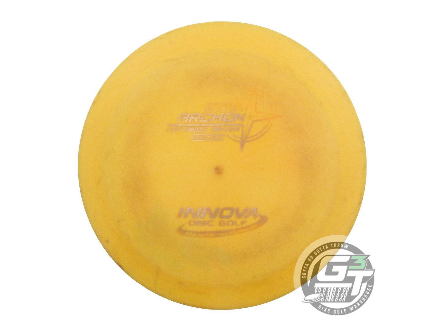USED Innova Star Archon 175g Marigold Gold Foil Distance Driver Golf Disc