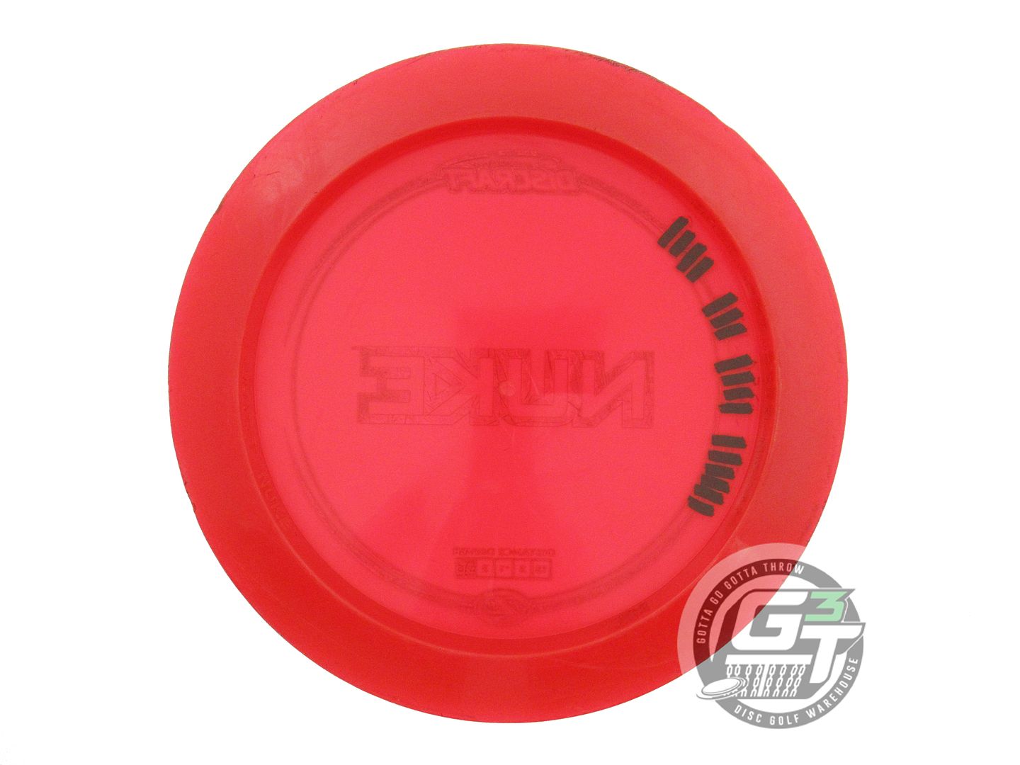 USED Discraft Z Nuke 176g Red Blue Foil Distance Driver Golf Disc