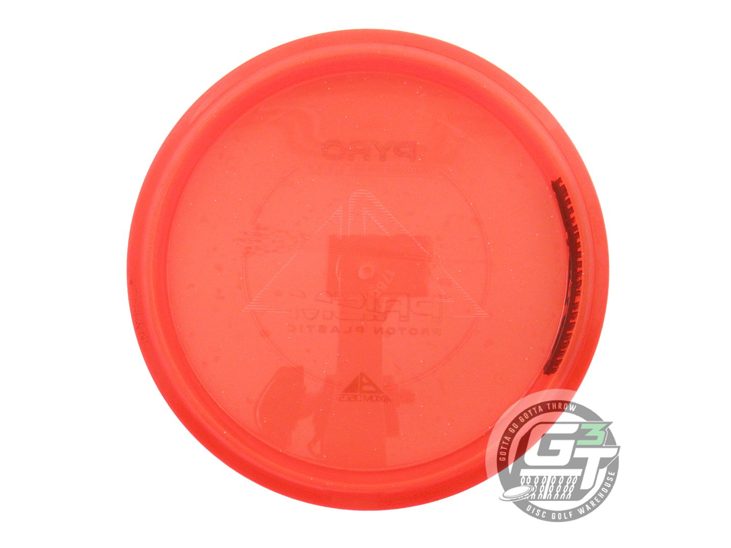 USED Axiom Discs Prism Proton Pyro 178g Orange Orange Rim Midrange Golf Disc