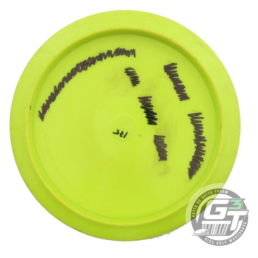 USED Innova Star Valkyrie 175g Lime Yellow Stamp Distance Driver Golf Disc