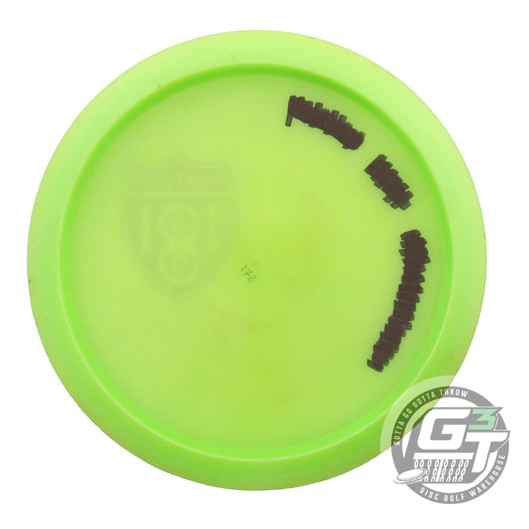 USED Discraft Z Undertaker 172g Lime Gold Flower Foil Distance Driver Golf Disc