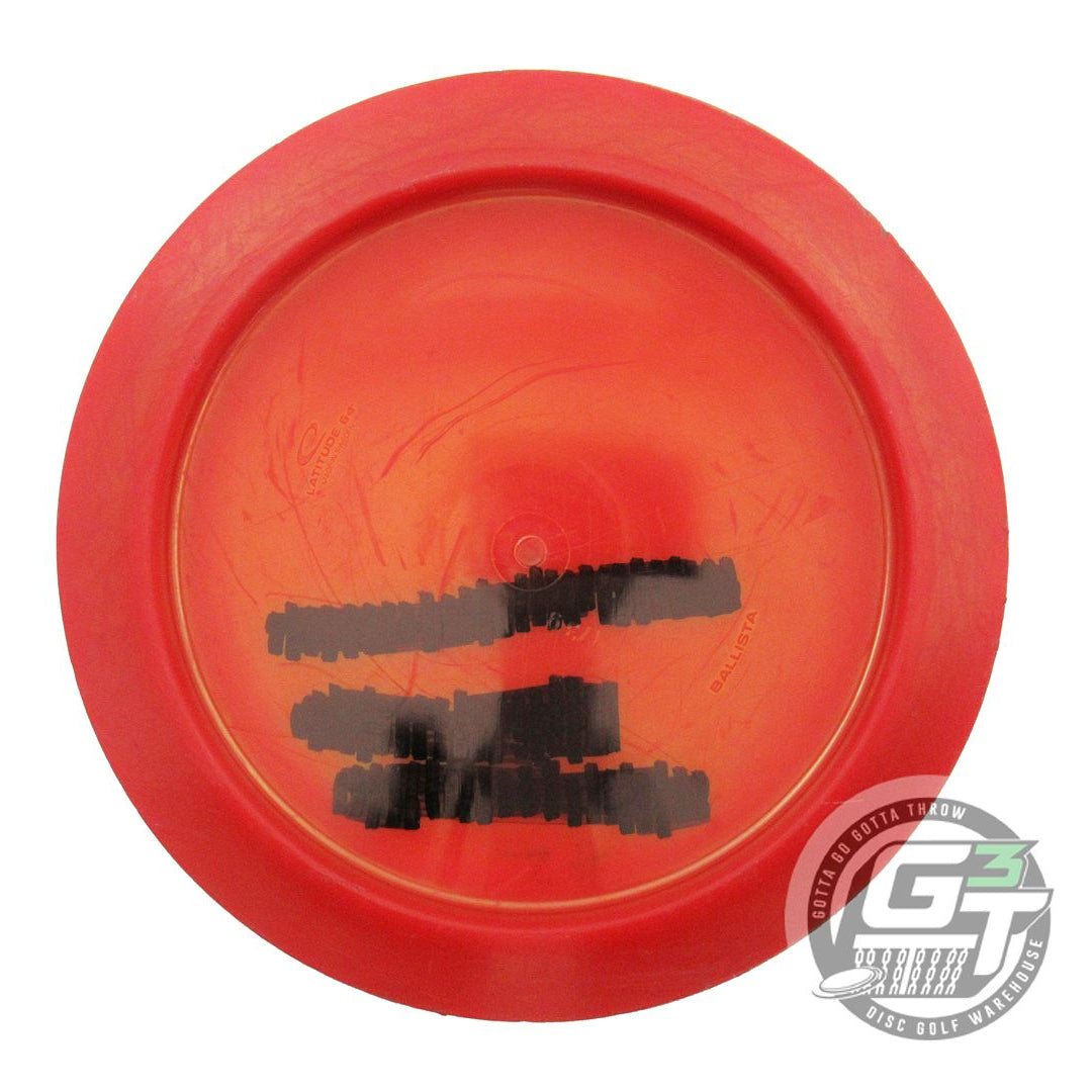 USED Latitude 64 Opto Ballista 173g Red Wiped Stamp Distance Driver Golf Disc