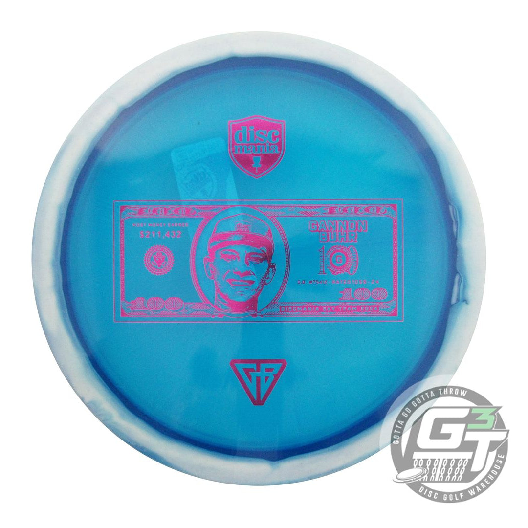 Discmania Limited Edition Ice Age Gannon Buhr 2024 Money Record Horizon Metal Flake C-Line FD3 Fairway Driver Golf Disc (Individually Listed)