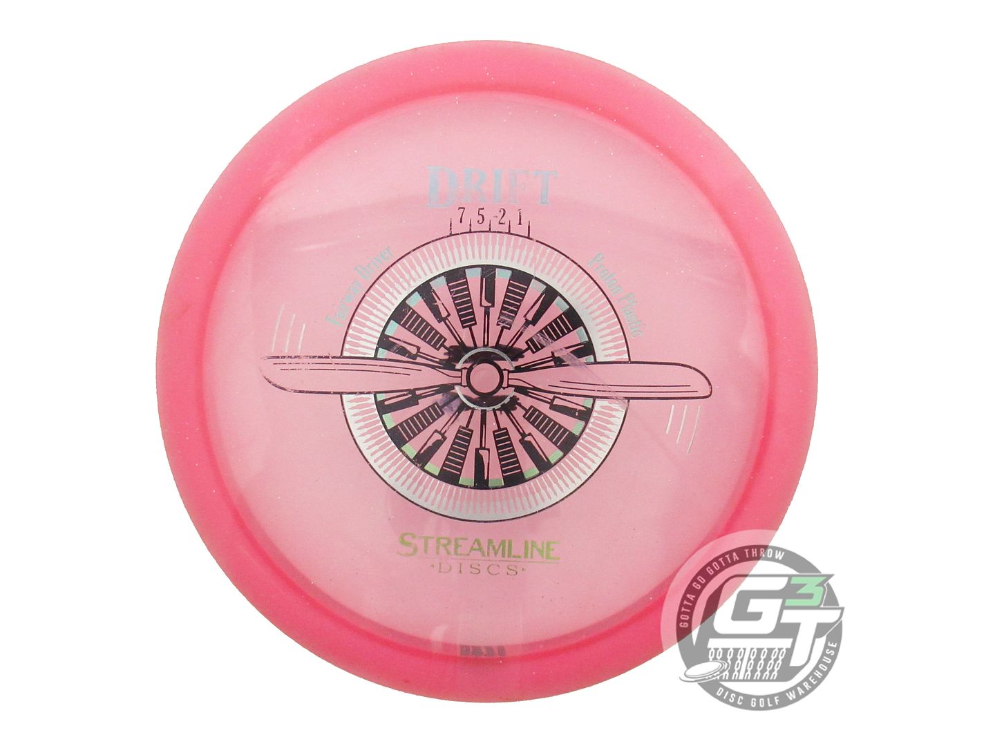 USED Streamline Discs Proton Drift 175g Pink Distance Driver Golf Disc