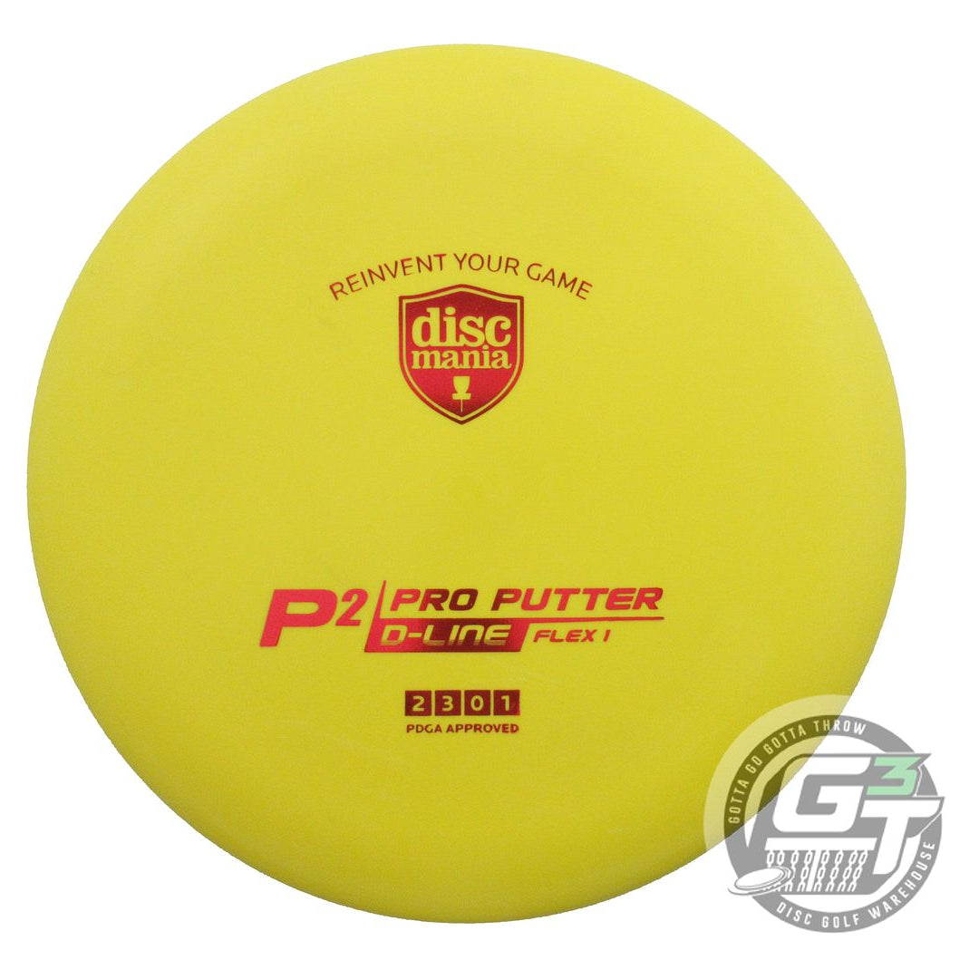 Discmania Originals D-Line Flex 1 P2 Pro Putter Golf Disc (Individually Listed)