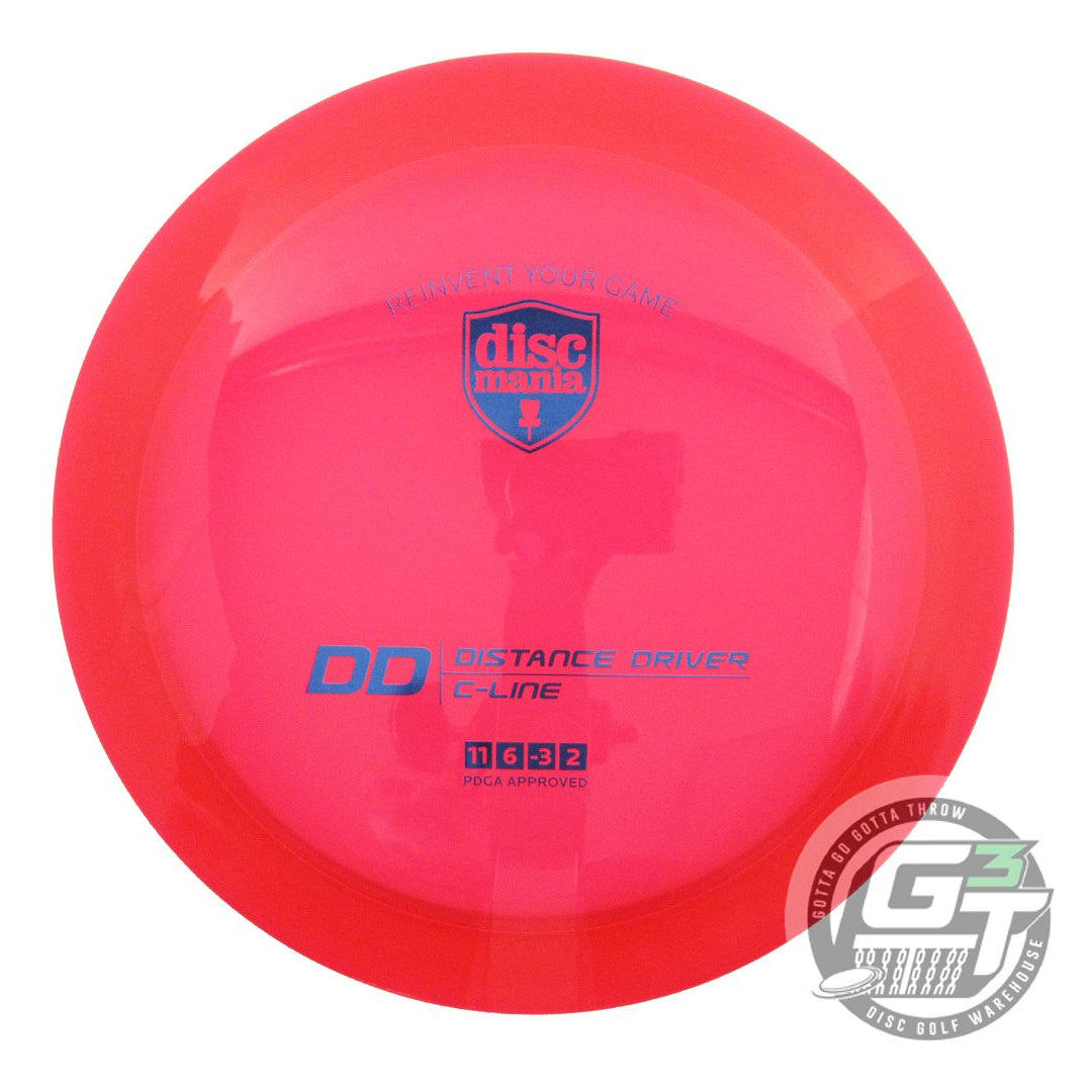 NOS DiscMania C-Line DD 174g Red Blue Foil Distance Driver Golf Disc