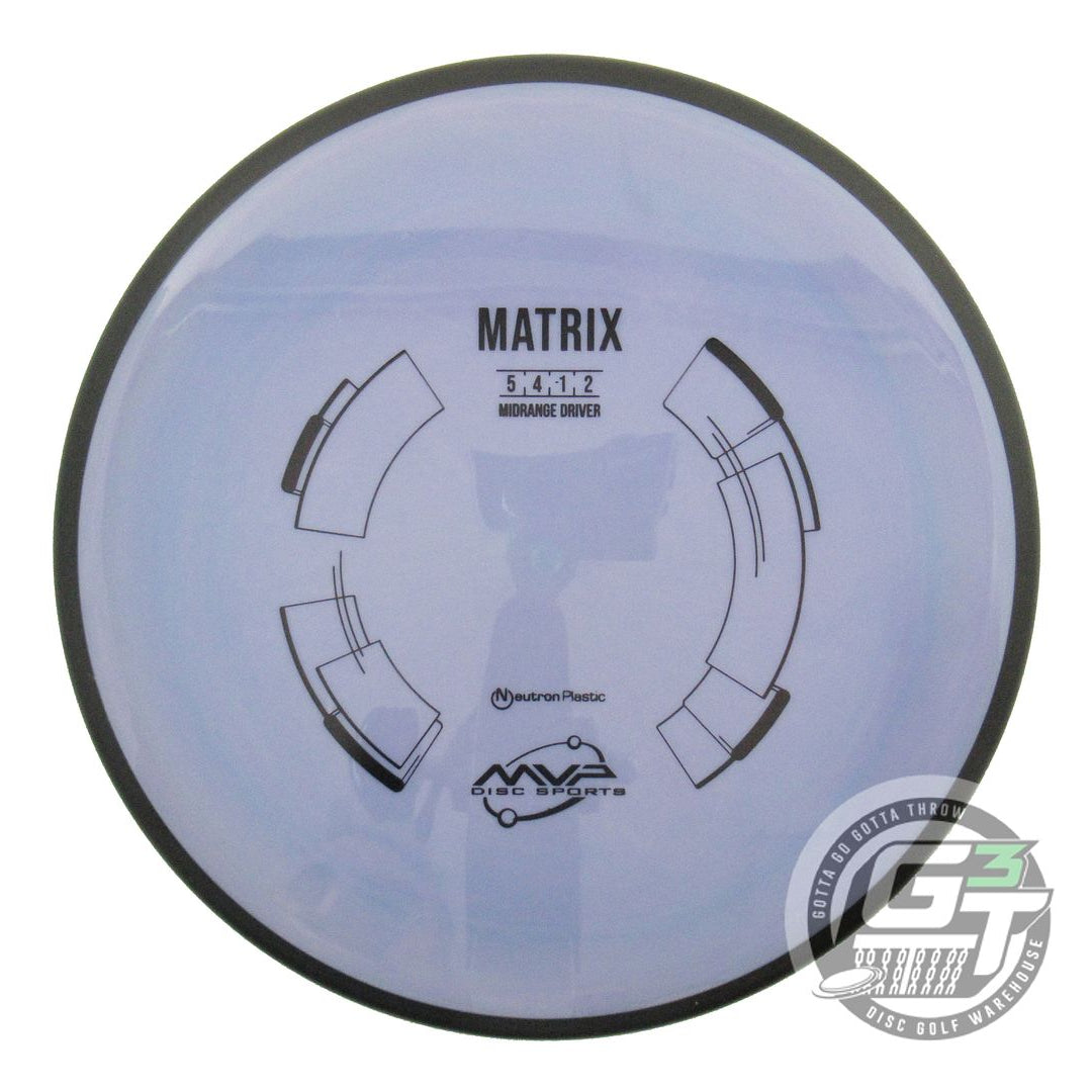 USED MVP Disc Sports Neutron Matrix 172g Periwinkle Midrange Golf Disc