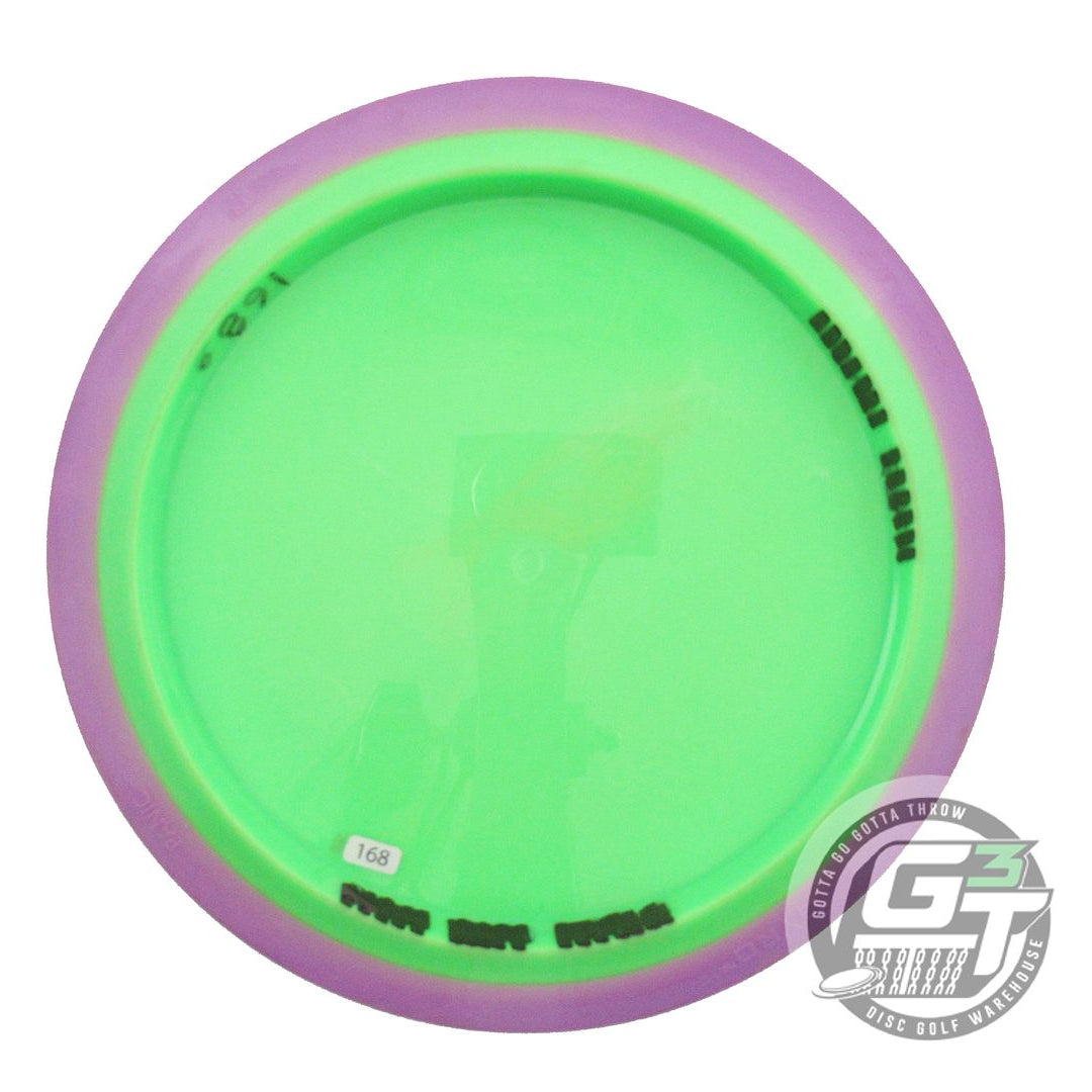 USED Axiom Discs Neutron Panic 168g Lime Pink Rim Distance Driver Disc