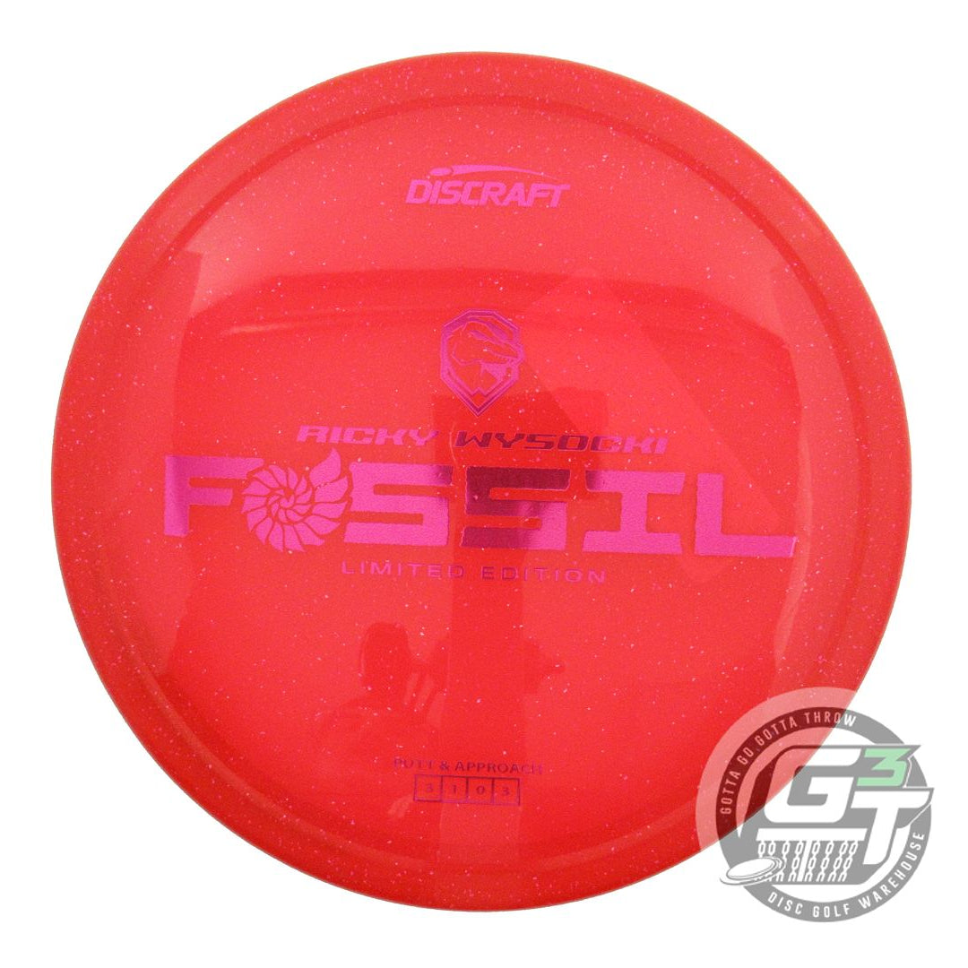 Discraft Limited Edition Ricky Wysocki Sparkle Elite Z Fossil Putter Golf Disc (Individually Listed)