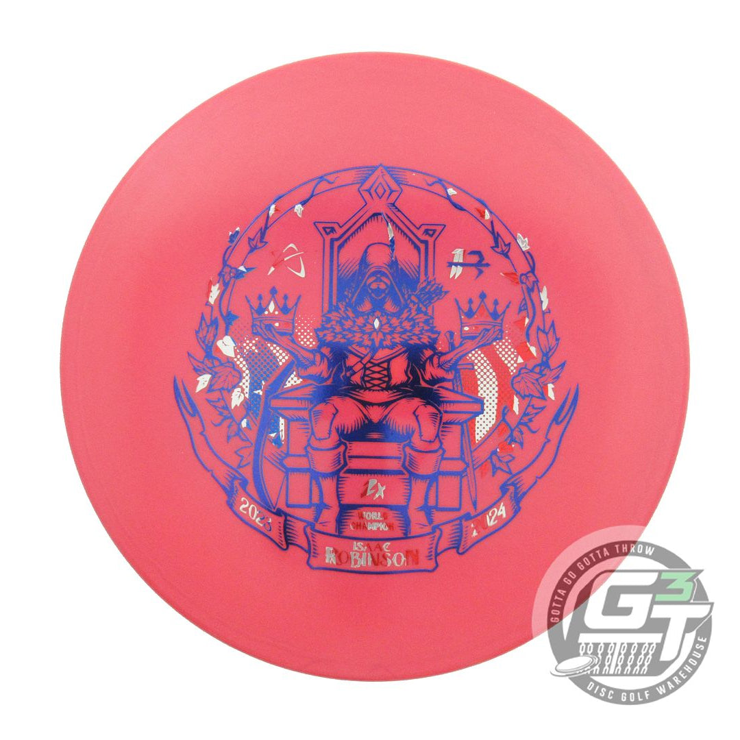 Prodigy Limited Edition Isaac Robinson 2024 PDGA World Champion Commemorative 2X Tyrant's Fall Stamp Special Blend A2 Approach Midrange Golf Disc (Individually Listed)