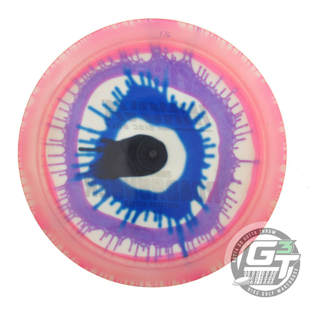 USED Innova I-DYE Champion Roadrunner 176g Pink Burst Distance Driver Golf Disc