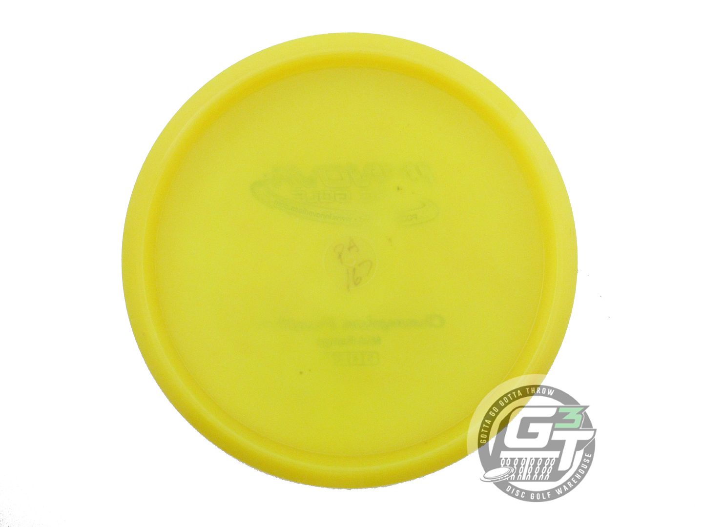 USED Innova Champion Panther 167g Yellow Green Foil Midrange Golf Disc