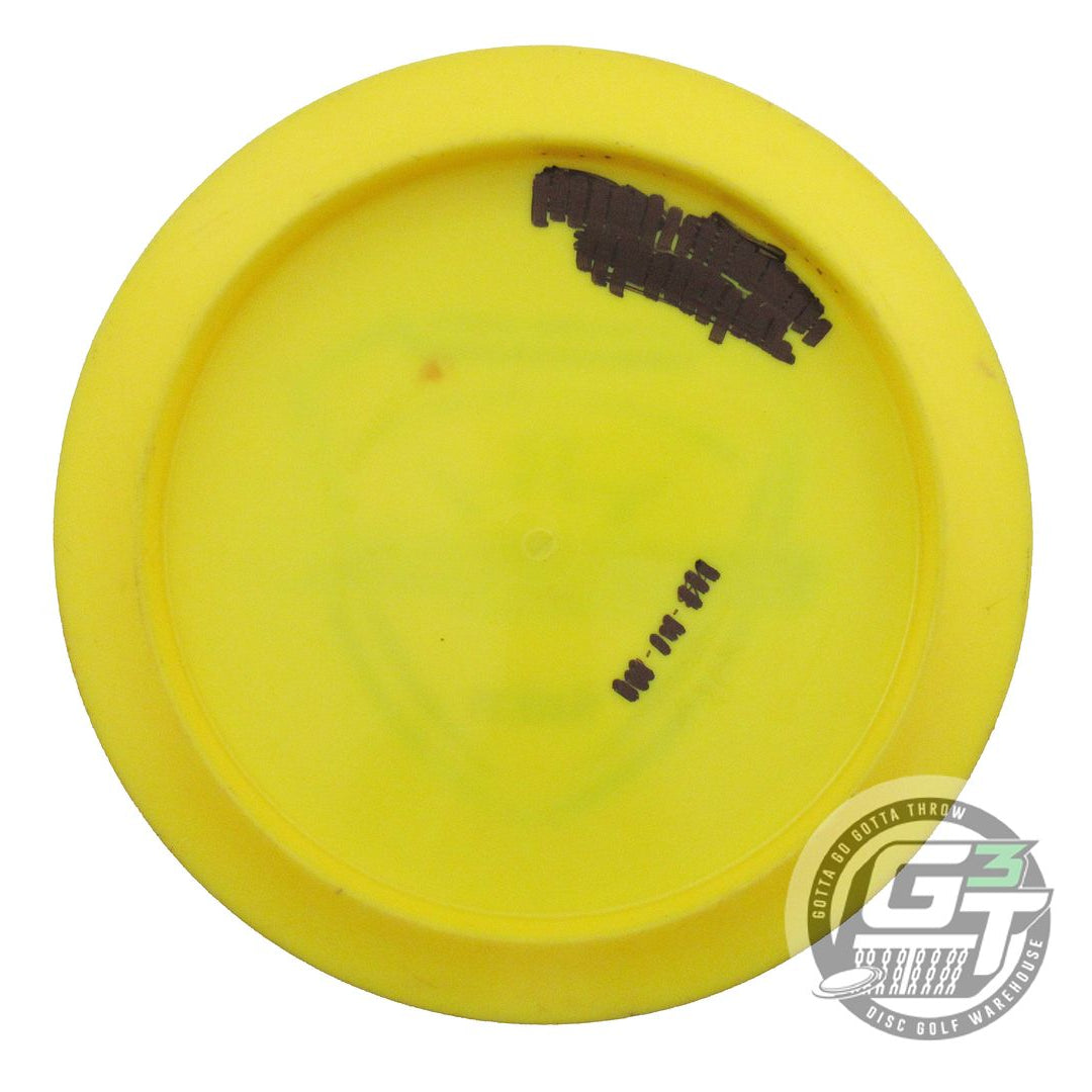 USED Dynamic Discs Fuzion Trespass 171g Yellow Green Foil Distance Driver Disc