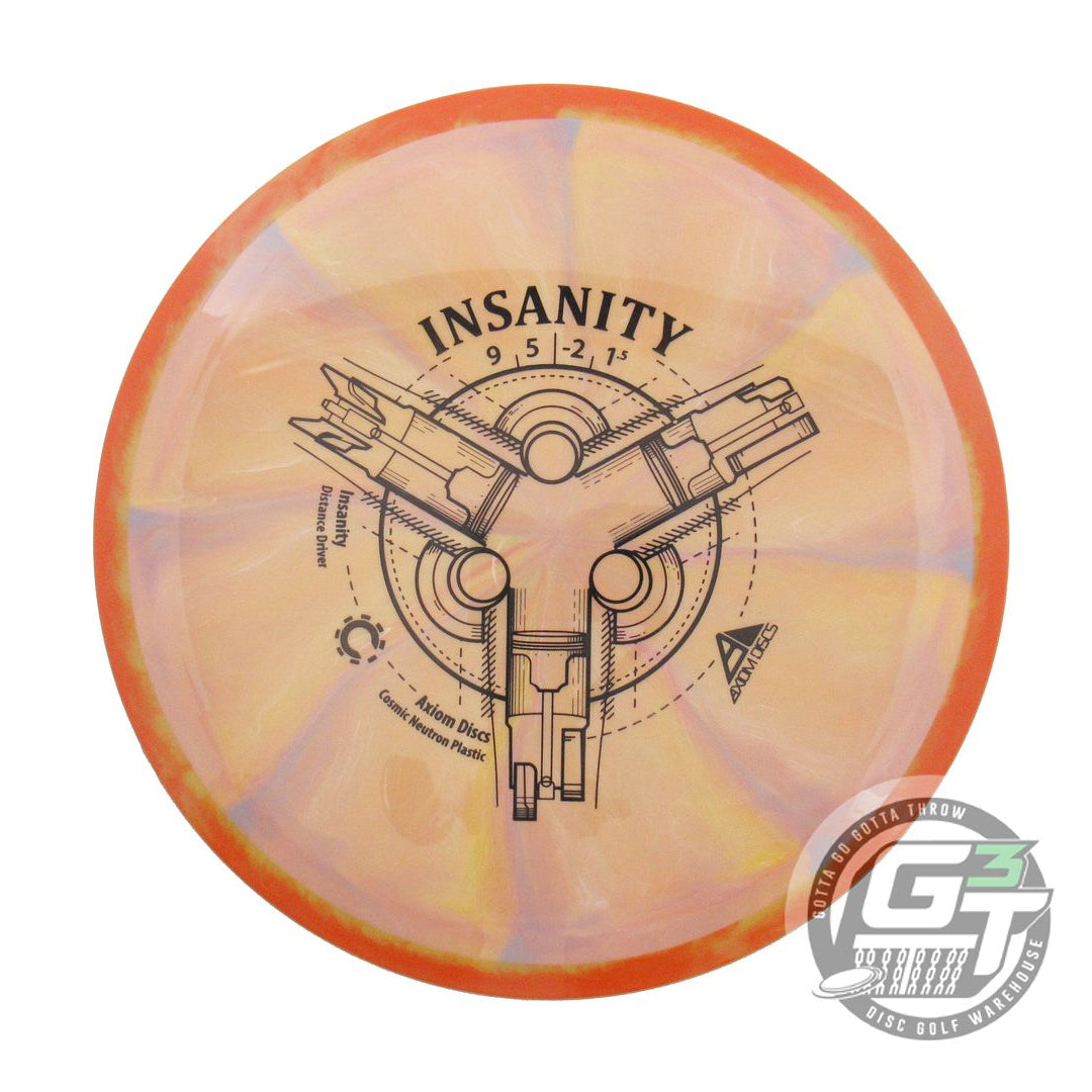 Axiom Cosmic Neutron Insanity Distance Driver Golf Disc (Individually Listed) - Gotta Go Gotta Throw