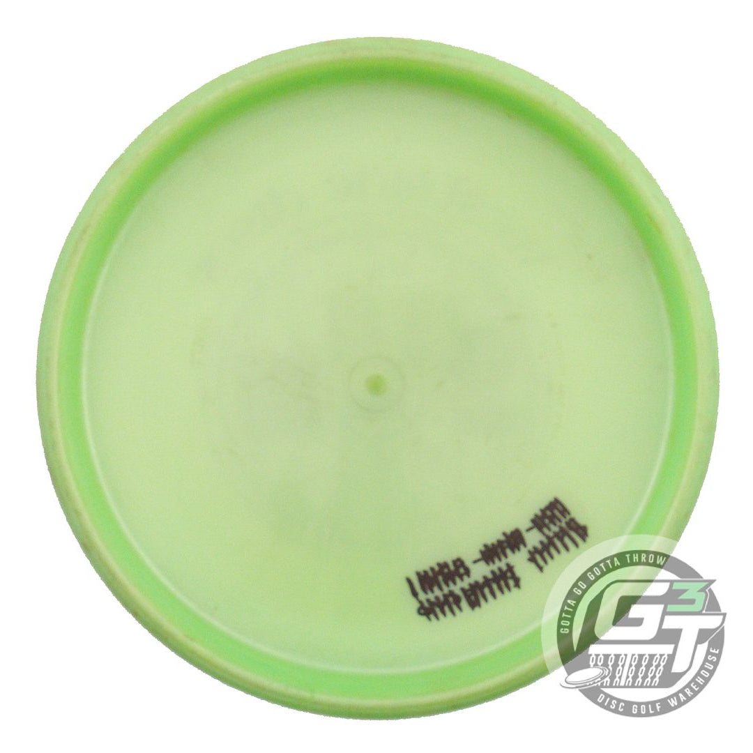 USED Westside Discs Tournament Shield 173g Lime Silver Stamp Putter Golf Disc