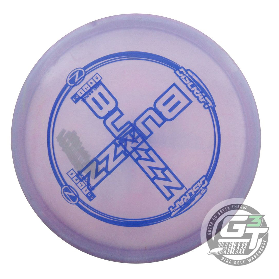 USED Discraft X-OUT Z Buzzz 180g Lilac Midrange Golf Disc