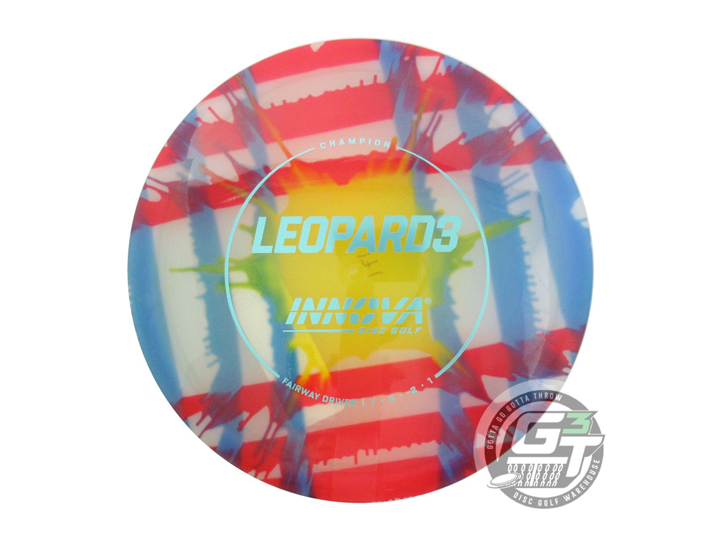 Innova I-Dye Champion Leopard3 Fairway Driver Golf Disc (Individually Listed) - Gotta Go Gotta Throw