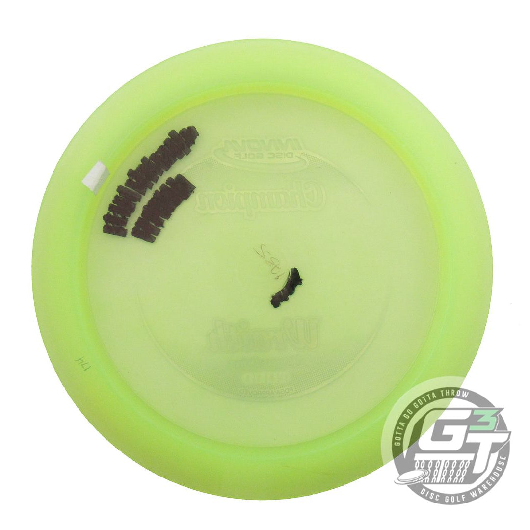 USED Innova Champion Wraith 174g Yellow Silver Holo Foil Distance Driver Disc