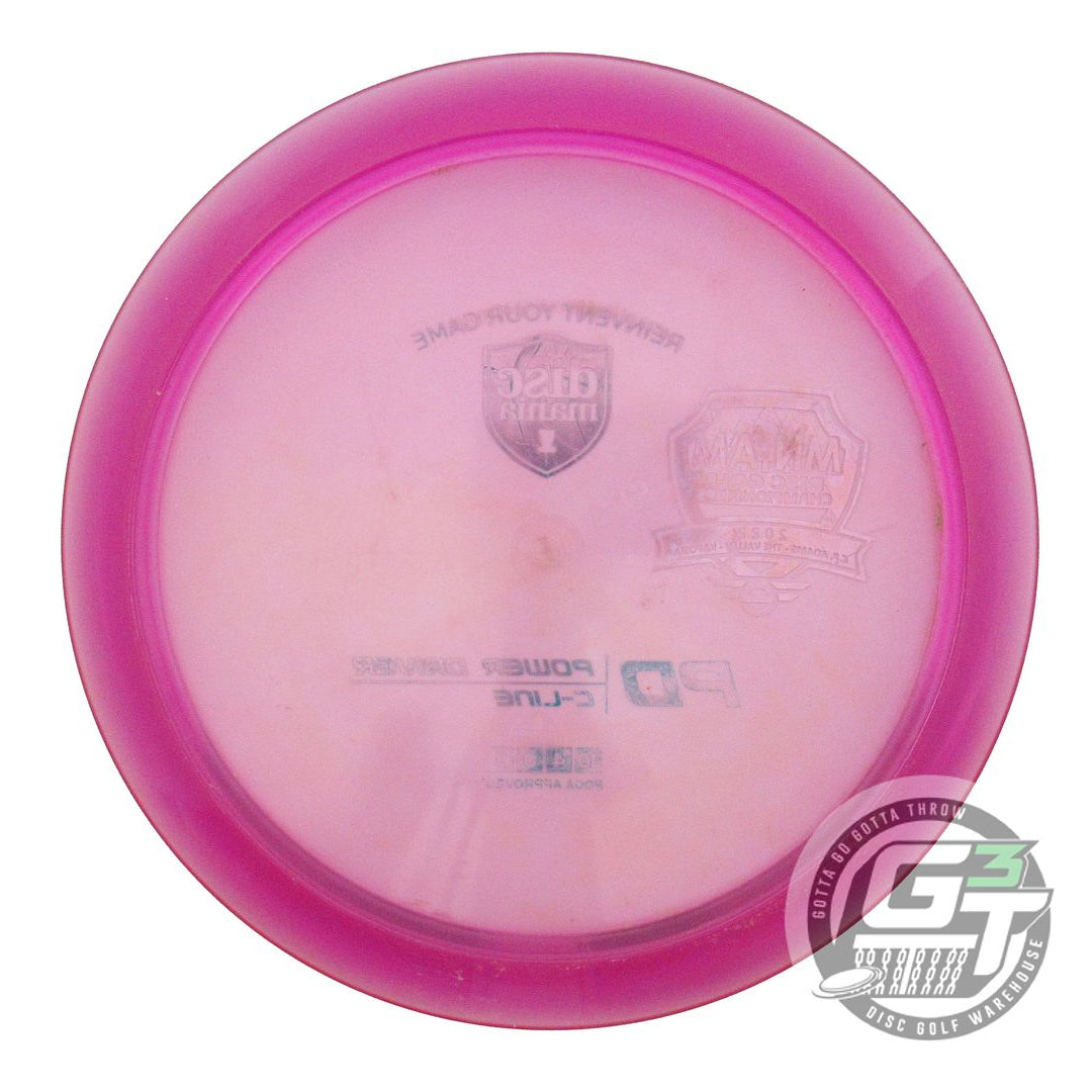 USED DiscMania C-Line PD 176g Magenta Teal Foil Distance Driver Golf Disc