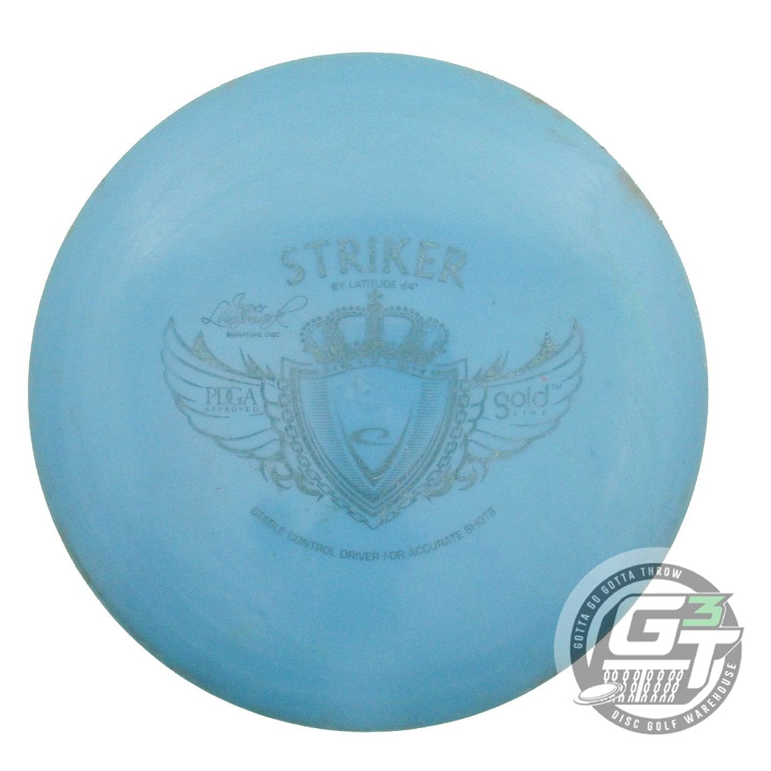 USED Latitude 64 Gold Striker 174g Teal Teal Foil OOP Distance Driver Golf Disc