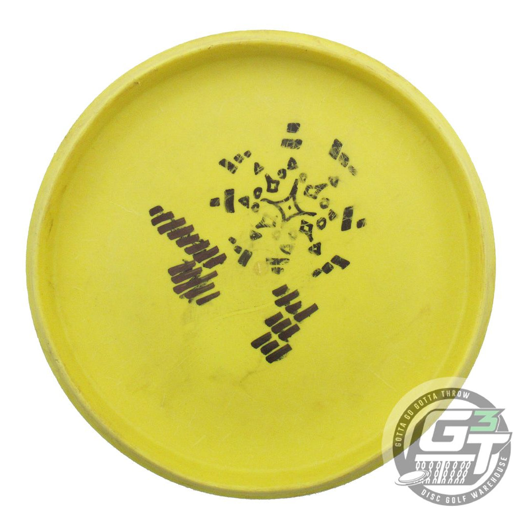 USED Latitude 64 Zero Medium Sinus 173g Yellow Magenta Foil Putter Golf Disc