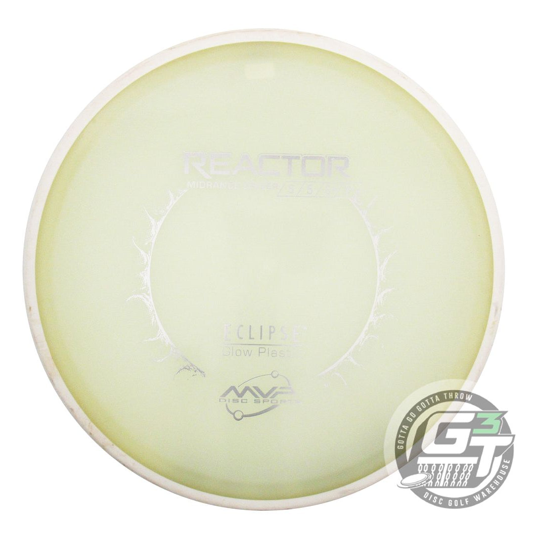 USED MVP Disc Sports Eclipse Proton Reactor 178g Glow Midrange Golf Disc