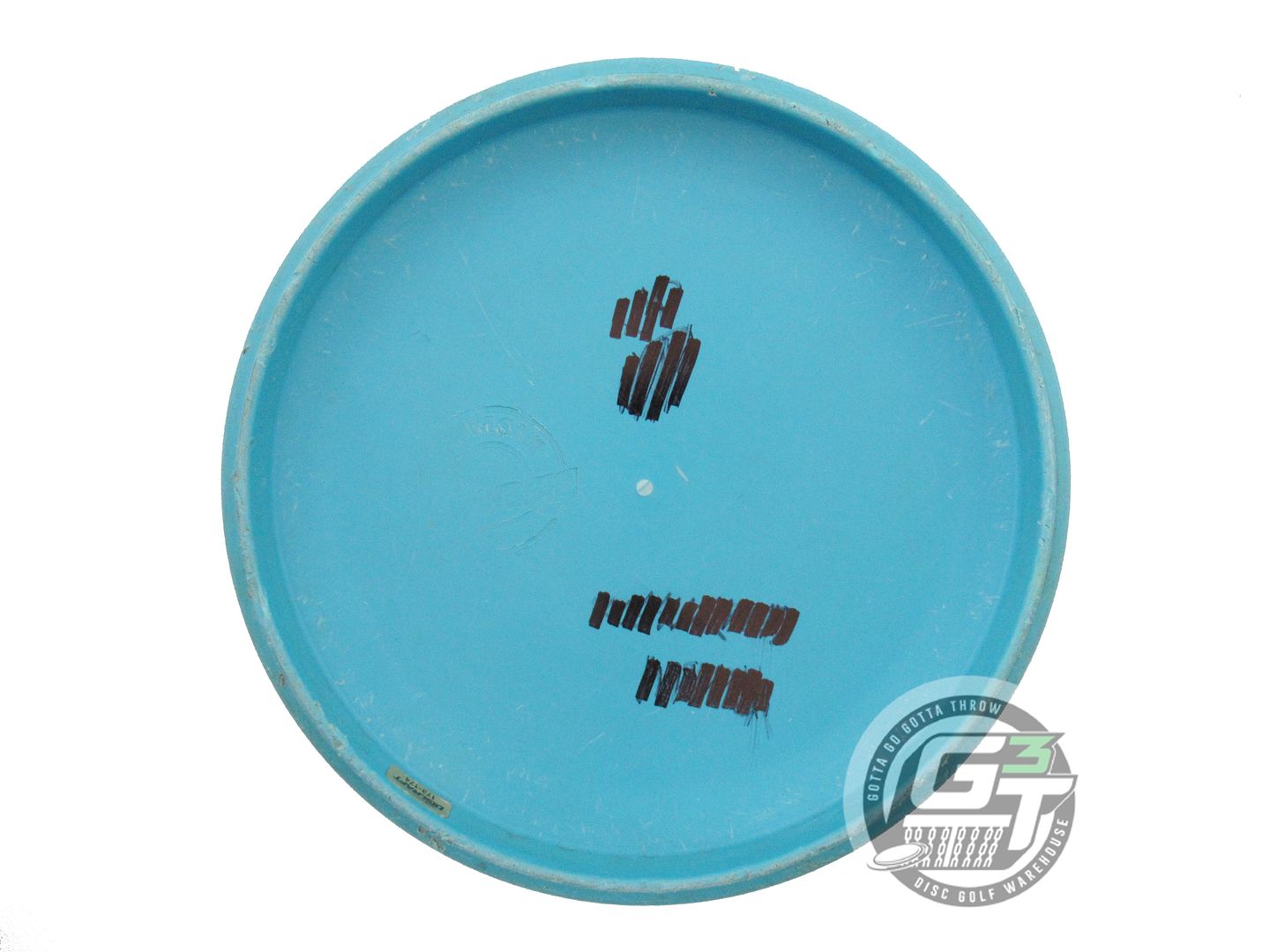 USED Discraft Pro D Focus 177g Teal Red Glitter Foil Putter Golf Disc