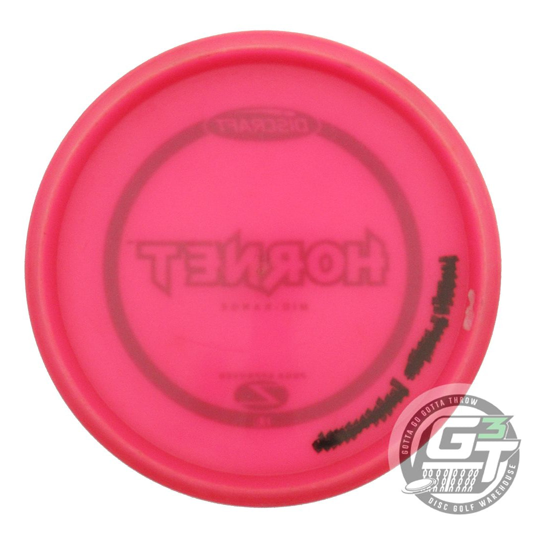 USED Discraft Z Hornet 174g Pink Blue Stamp PFN OOP Midrange Golf Disc