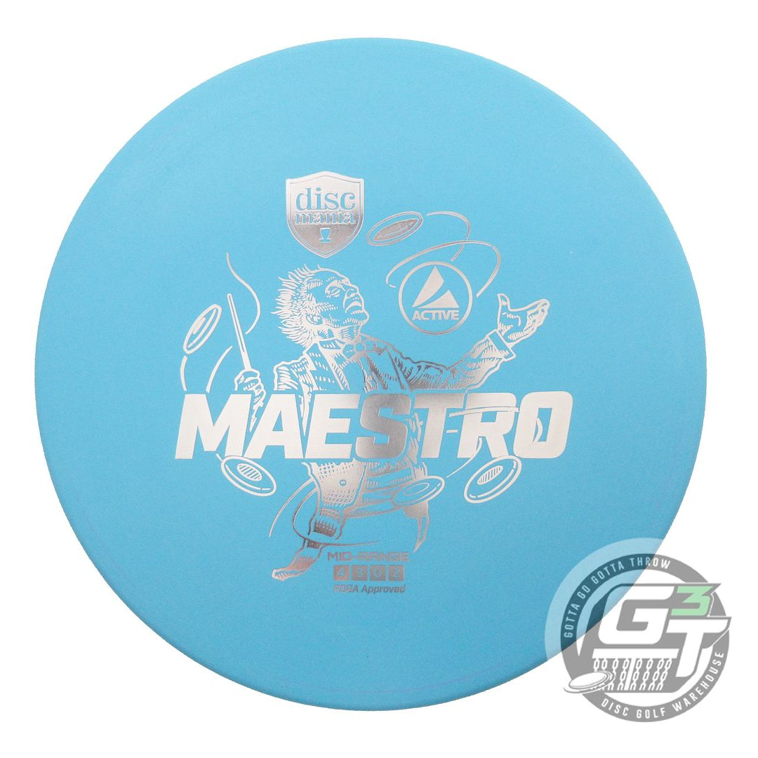 Discmania Active Base Maestro Midrange Golf Disc (Individually Listed)