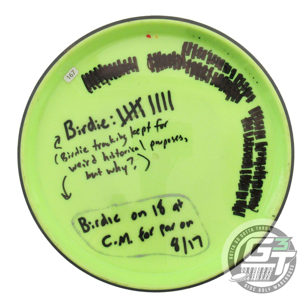 USED MVP Disc Sports Classic Neutron Ohm 167g Yellow Putter Golf Disc