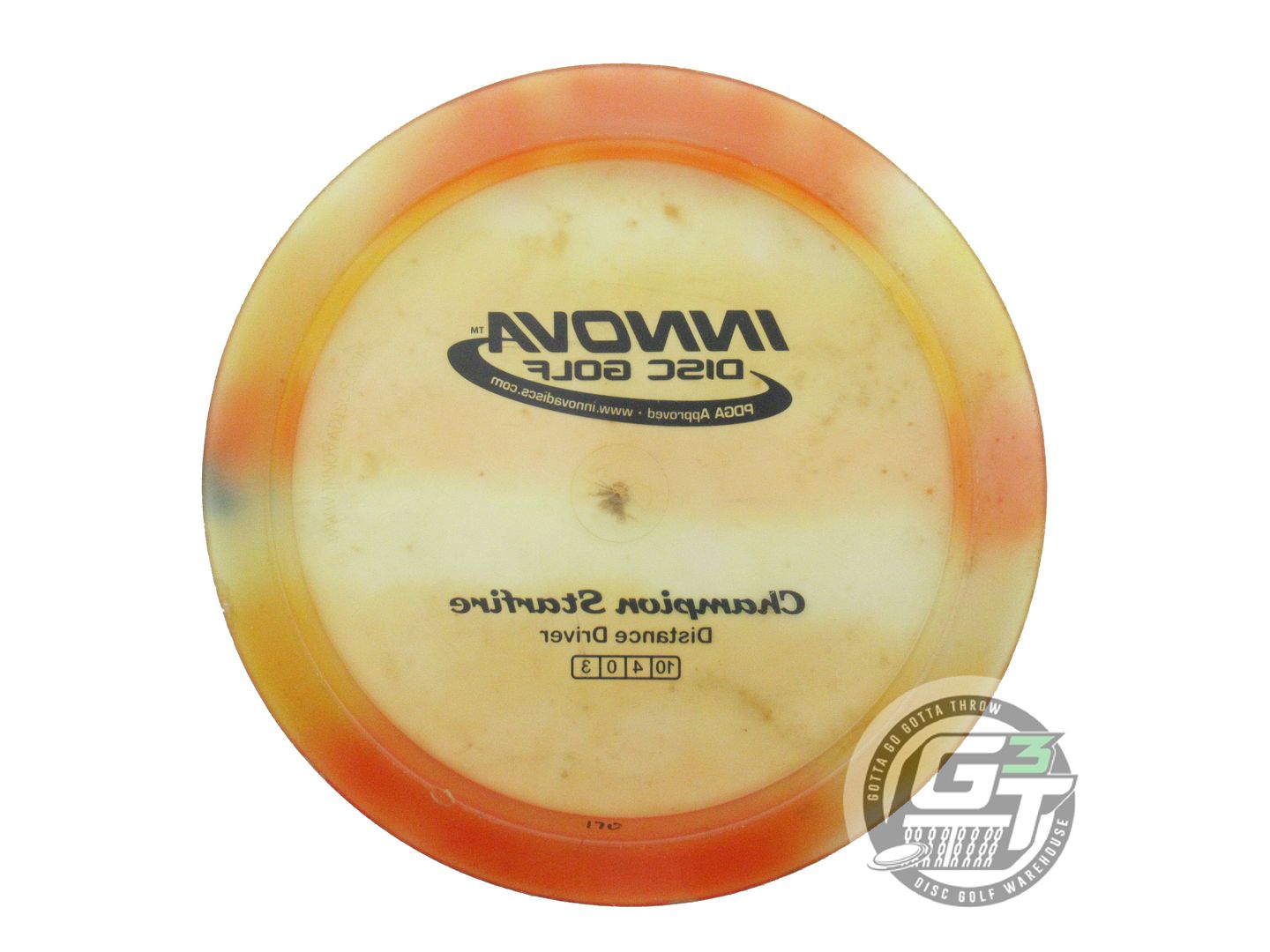 USED Innova I-DYE Champion Starfire 170g Peach Swirl Distance Driver Golf Disc