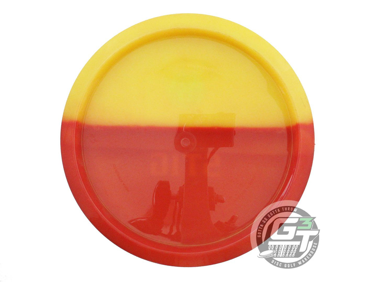 USED Kastaplast K1 Stig 171g Yellow SPLIT DYED Midrange Golf Disc