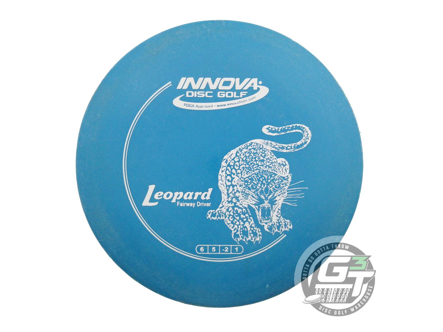 USED Innova DX Leopard 146g Blue White Stamp Fairway Driver Golf Disc
