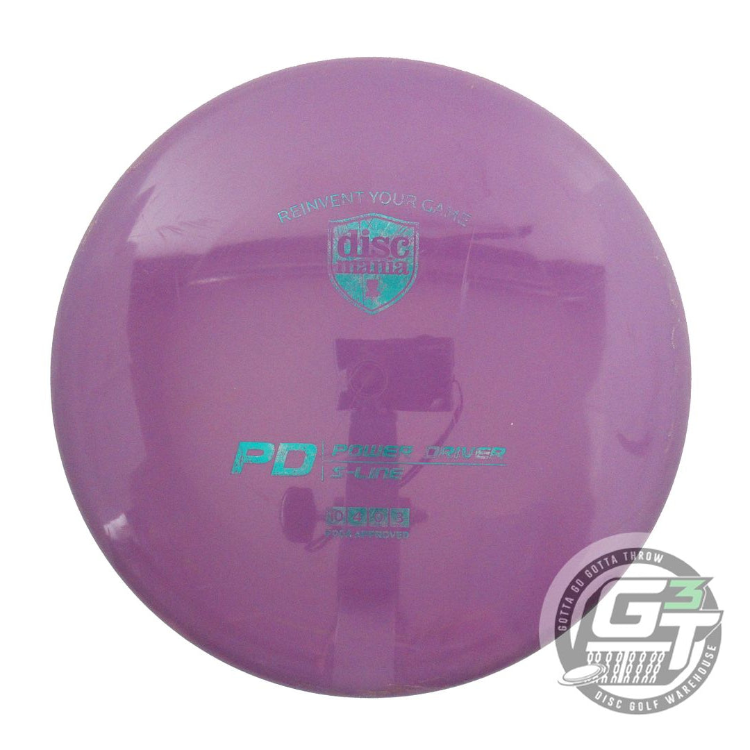USED DiscMania S-Line PD 170g Purple Teal Foil Distance Driver Golf Disc