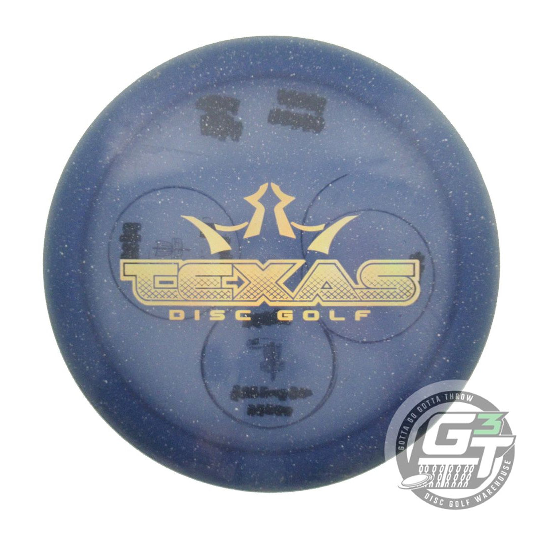USED Dynamic Discs Lucid Trespass 168g Blue Gold Holo Foil Distance Driver Disc