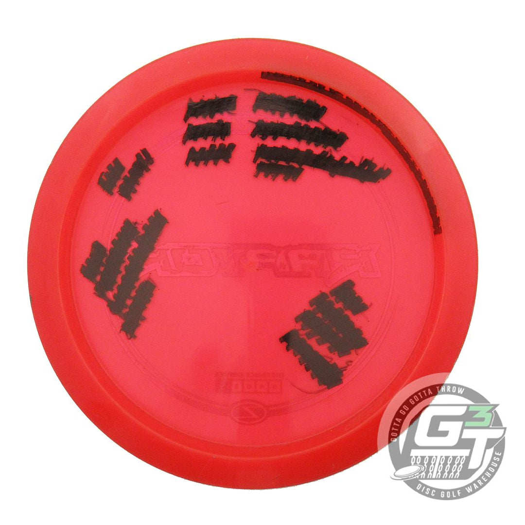 USED Discraft Z Raptor 176g Red Sunrise Foil Distance Driver Golf Disc