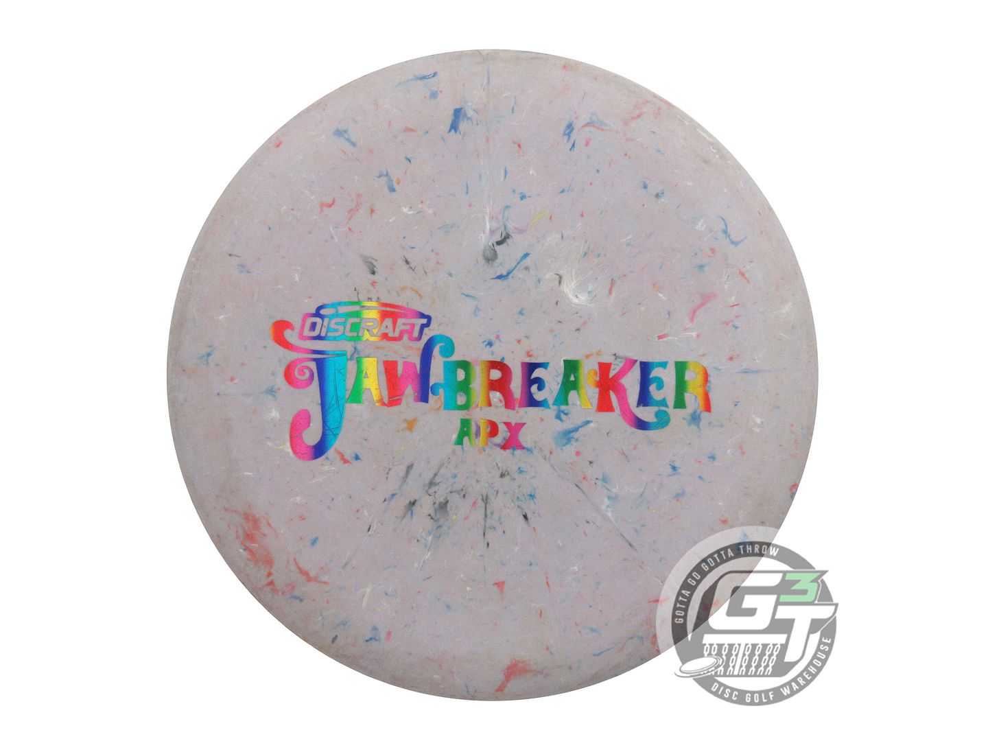 USED Discraft Jawbreaker APX 172g Lilac Rainbow Foil Putter Golf Disc