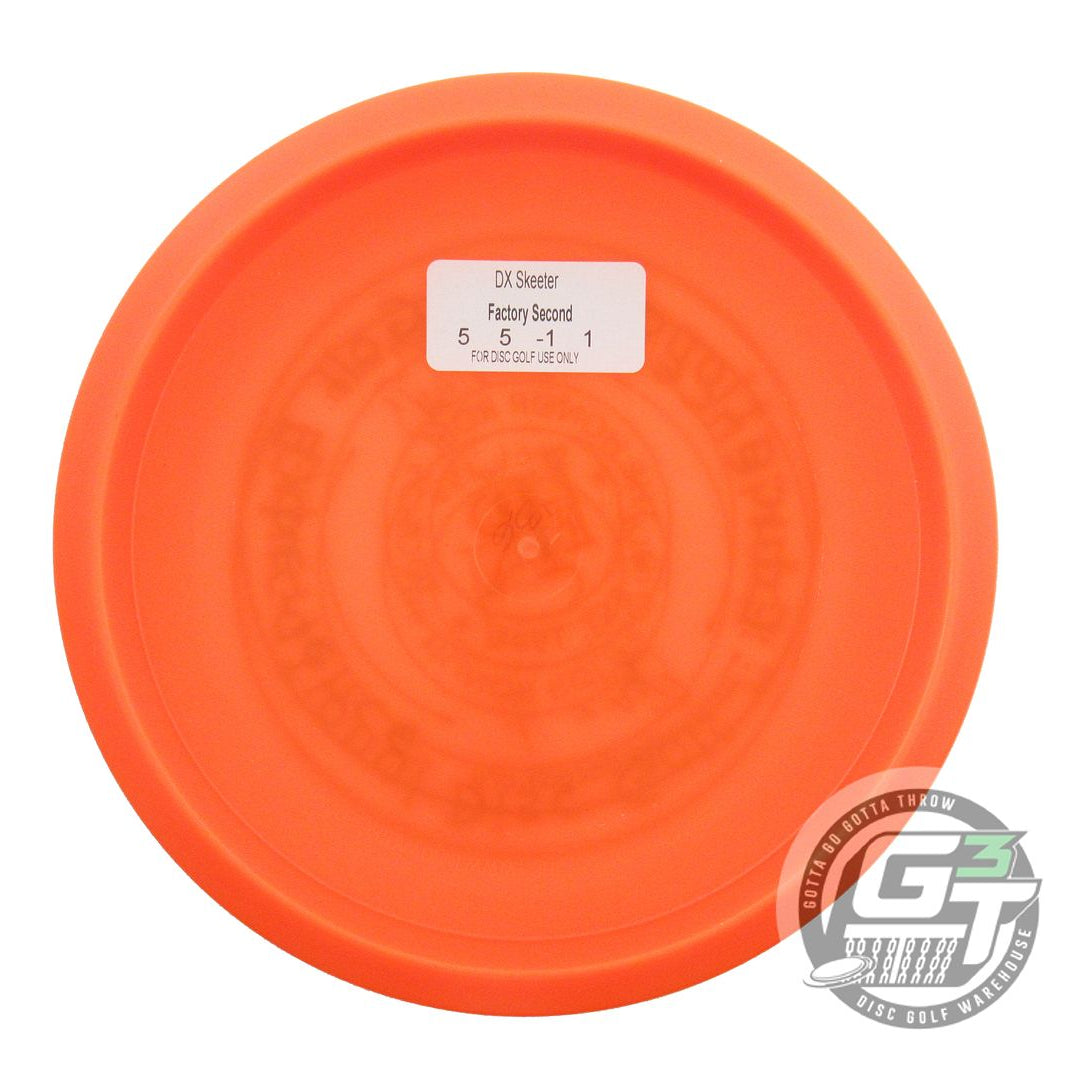 NOS Innova X-OUT DX Skeeter 136g Orange Midrange Golf Disc
