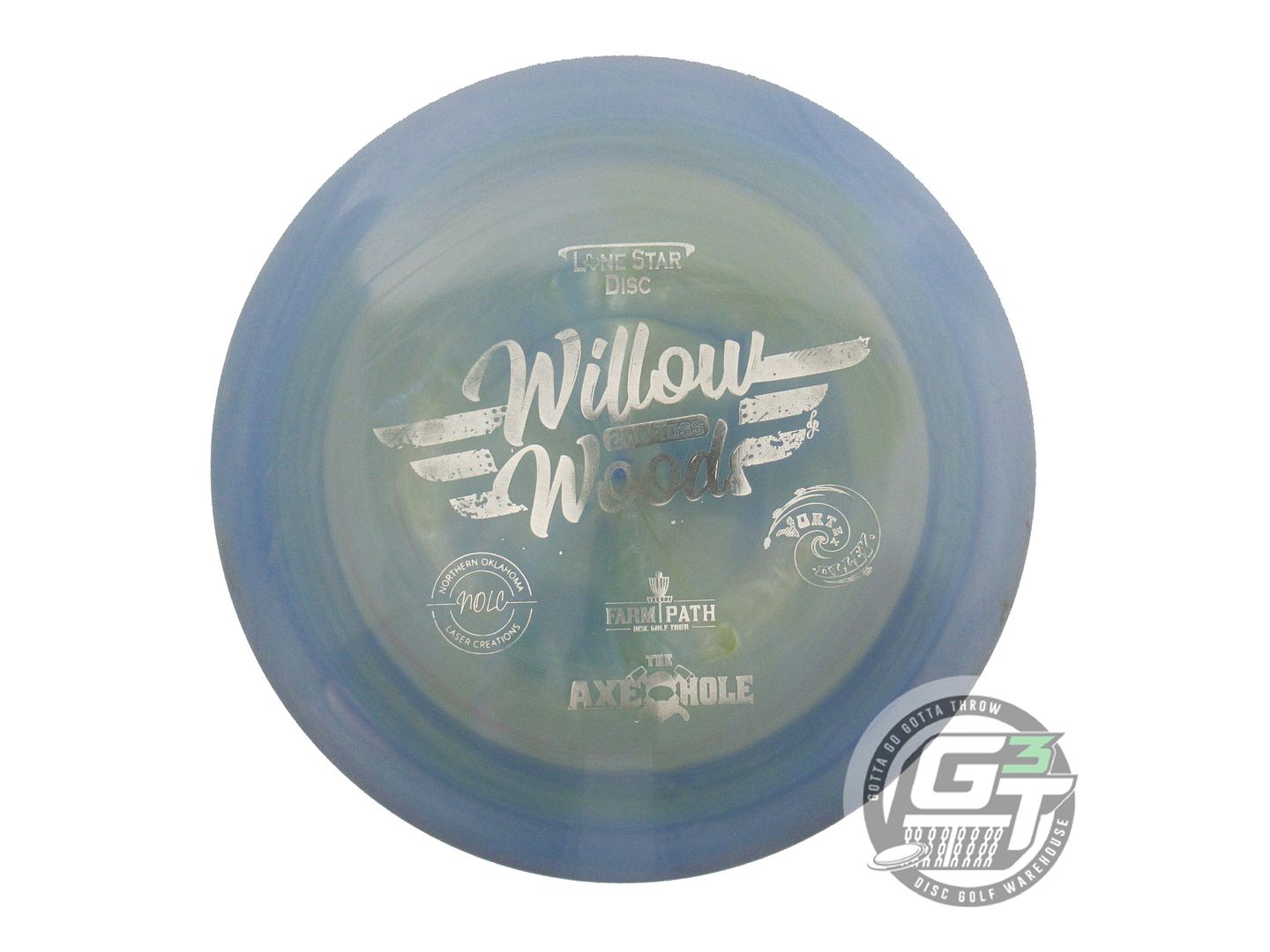 USED Lone Star Bravo Nimitz 174g Blue-Green Silver Foil Distance Driver Disc