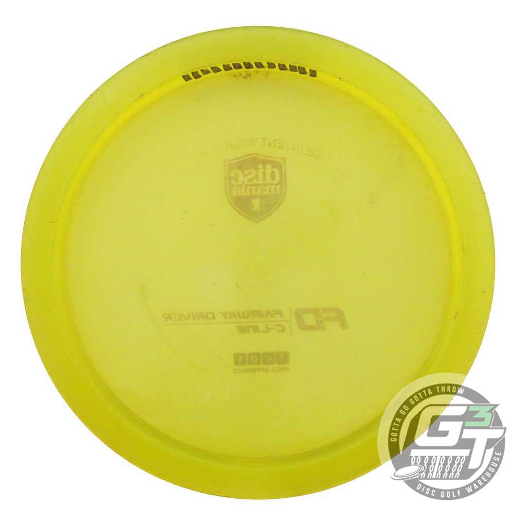 USED DiscMania C-Line FD 169g Yellow Magenta Foil Fairway Driver Golf Disc